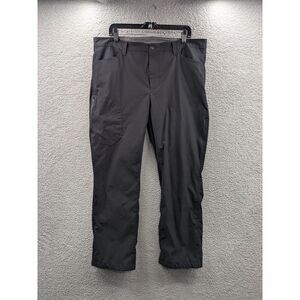 Eddie Bauer Men's Fleece Lined Tech Pants Black size 40Wx30L